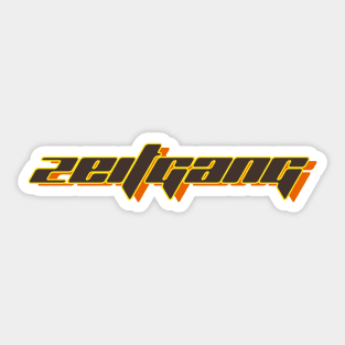 Zeitgang - 70s Vintage Sticker